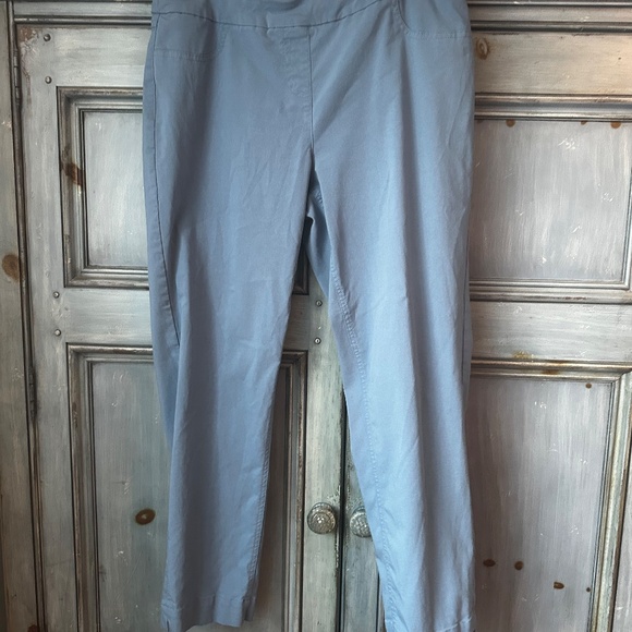 Coldwater Creek Anywhere Shape Me Slim Leg Pant inBlue Daze Size 14P - Picture 8 of 11